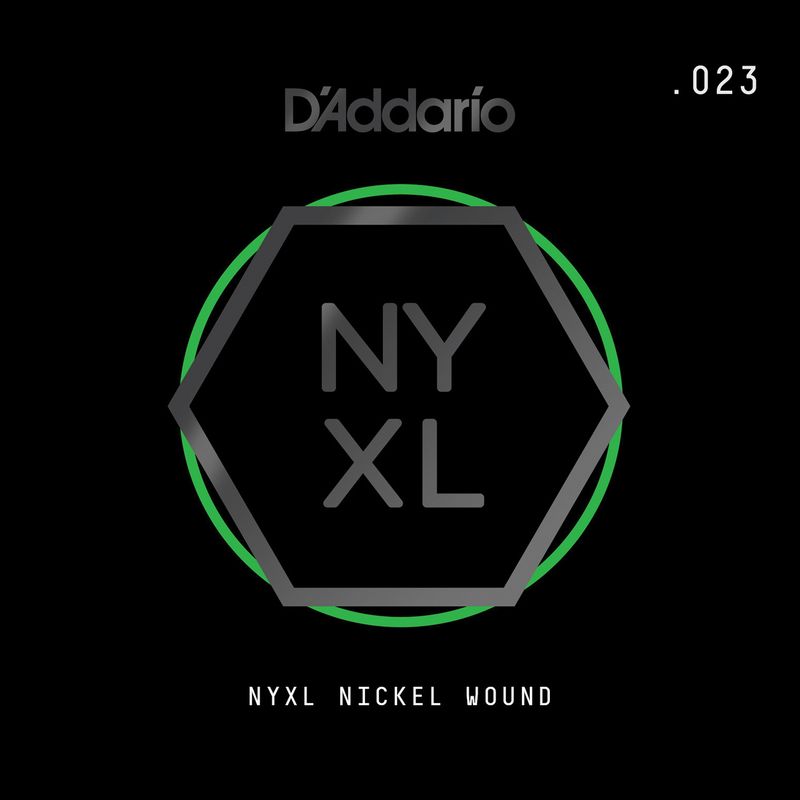 D'Addario NYNW023 Gitarsträng NYXL Nickel Wound 023