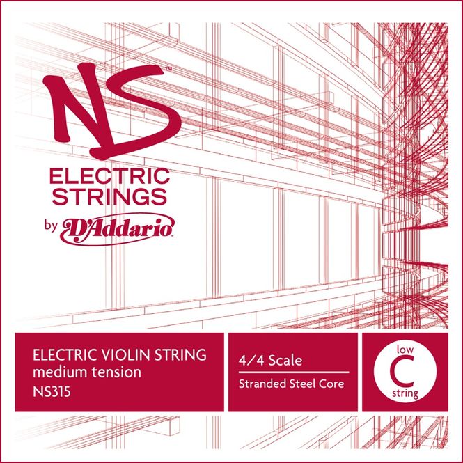 Hovedbilde Daddario Orchestral NS315 NS Electric Violin C ...