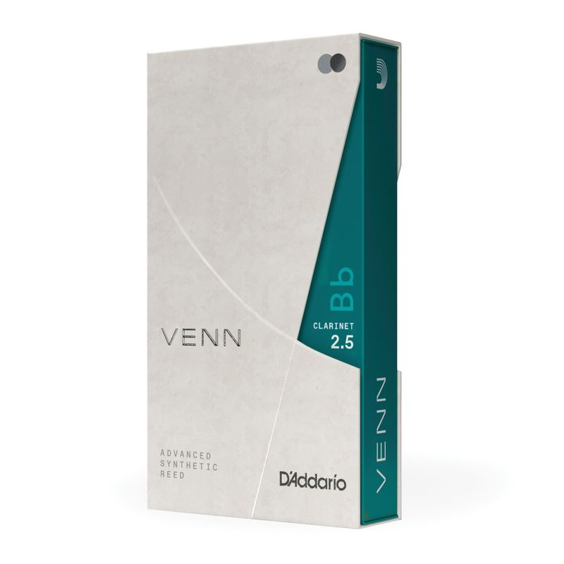 D'Addario VBB0125G2 D'Addario VENN rörblad Bb Klarinett 2.5