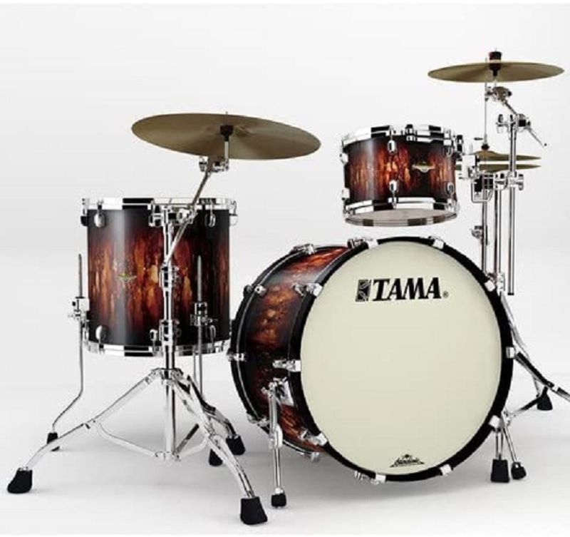 Tama MA32RZS-MBB SC Maple 3-shellkit (12,16,22),Molt.Brown Burst
