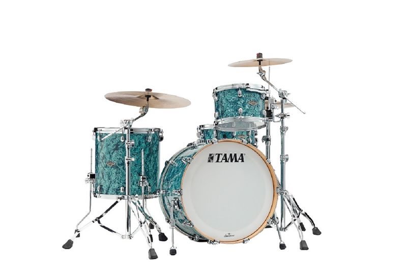 Tama WBR32RZS-TQP SC Walnut/Birch 3-shellkit (12,16,22), Turquoise Pearl