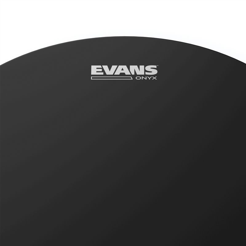 Evans B06ONX2 6'' Pukskinn ONYX Black Coated