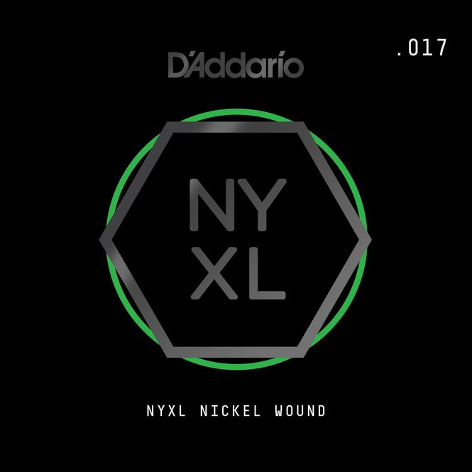Hovedbilde D'Addario NYNW017 Gitarsträng NYXL Nickel Wound ...