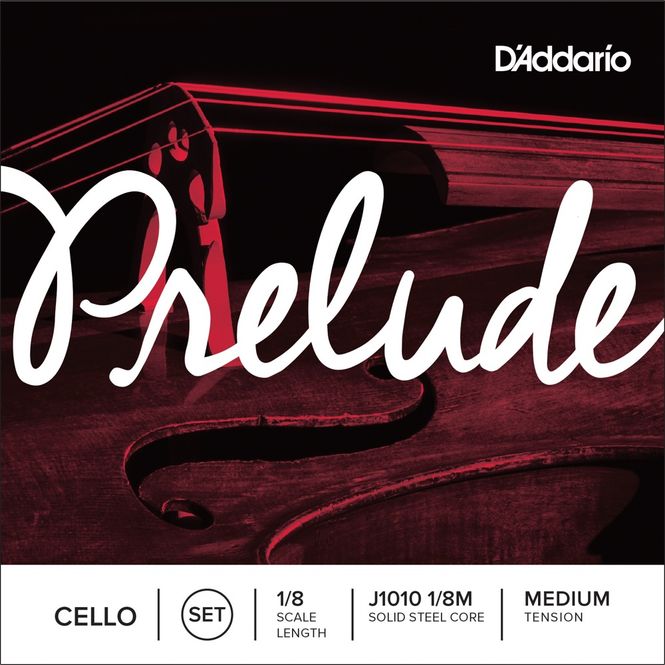 Hovedbilde Daddario Orchestral J1010 1/8M Prelude Cello Set ...