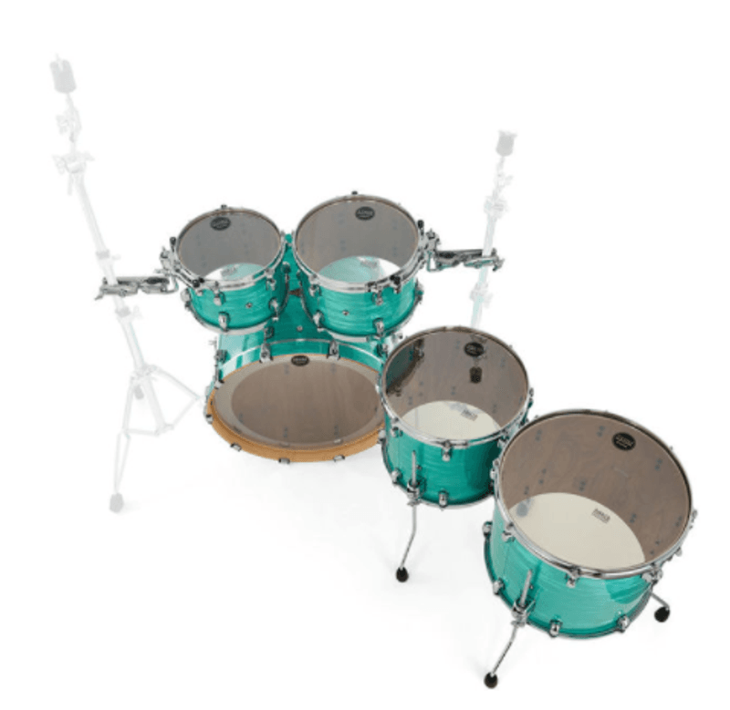 Tama WBR52RZS-SGS SC Walnut/Birch 5-shellkit (10,12,14,16,22), Surf Green Silk