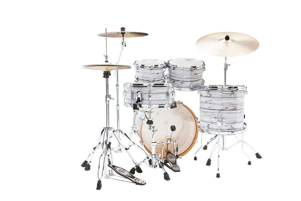 Tama CK50RS-ICA Superstar Classic MA 5-del Shell-kit, Ice Ash Wrap