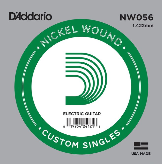 Hovedbilde D'Addario NW056 Gitarsträng Elgitar Nickel Wound ...