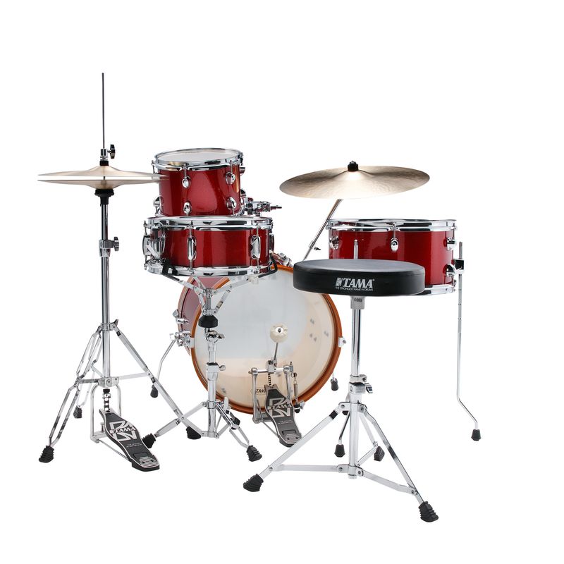 Tama LJK48H4-CPM Club Jam-Kit, 4-del.med stativ, Candy Apple Mist