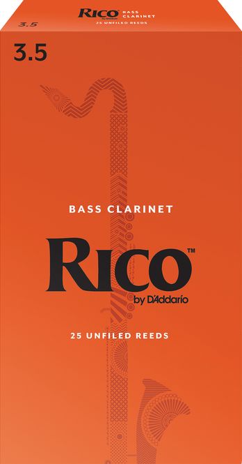Hovedbilde D'Addario REA2535 Rörblad Rico Bas-klarinett ...