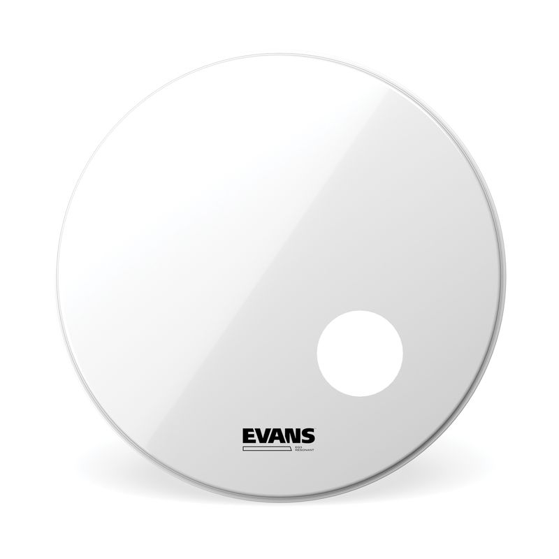 Evans BD20RSW 20'' Bastrumskinn EQ3 Reson. Sm.White