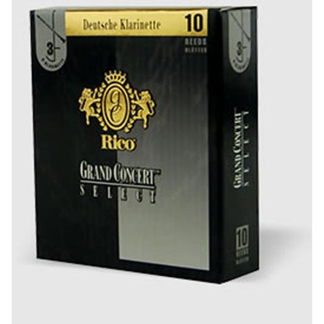 Hovedbilde D'Addario RGG10BCL300 Rörblad Grand Consert Select Bb-Klarinett German 10-p 3