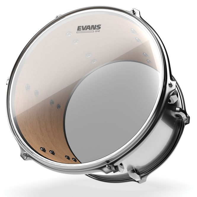 Hovedbilde Evans TT13G12 13'' Pukskinn G12 Clear