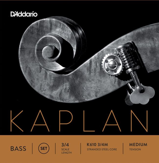 Hovedbilde Daddario Orchestral K610 3/4M Kaplan Bas Set 3/4 ...
