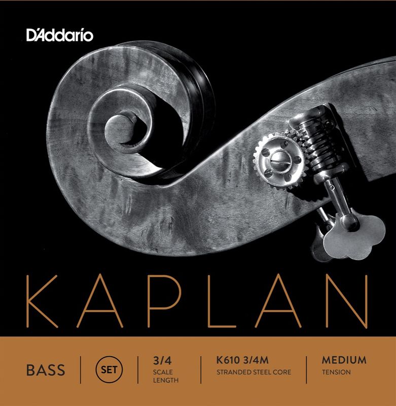 Daddario Orchestral K610 3/4M Kaplan Bas Set 3/4 /Medium Tension