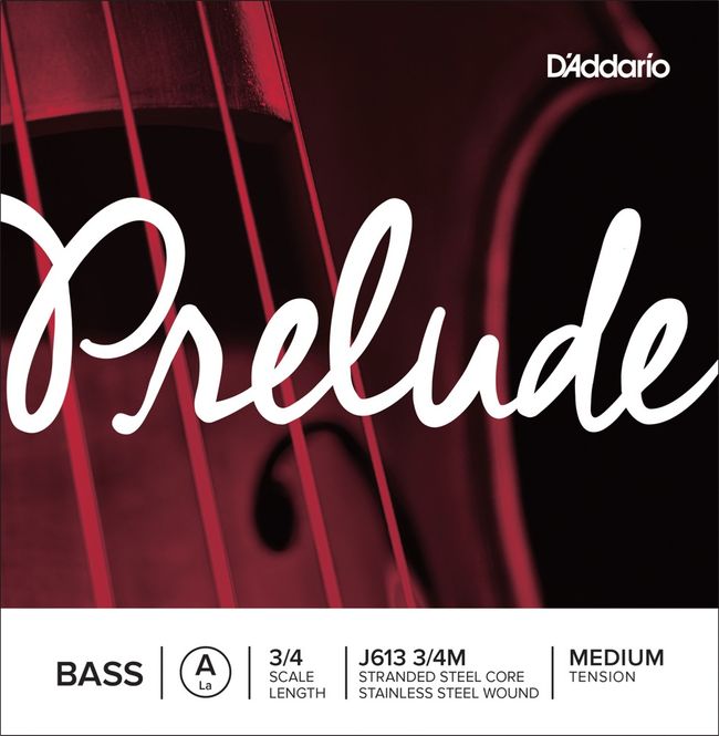 Hovedbilde Daddario Orchestral J613 3/4M Prelude Bas A 3/4 ...
