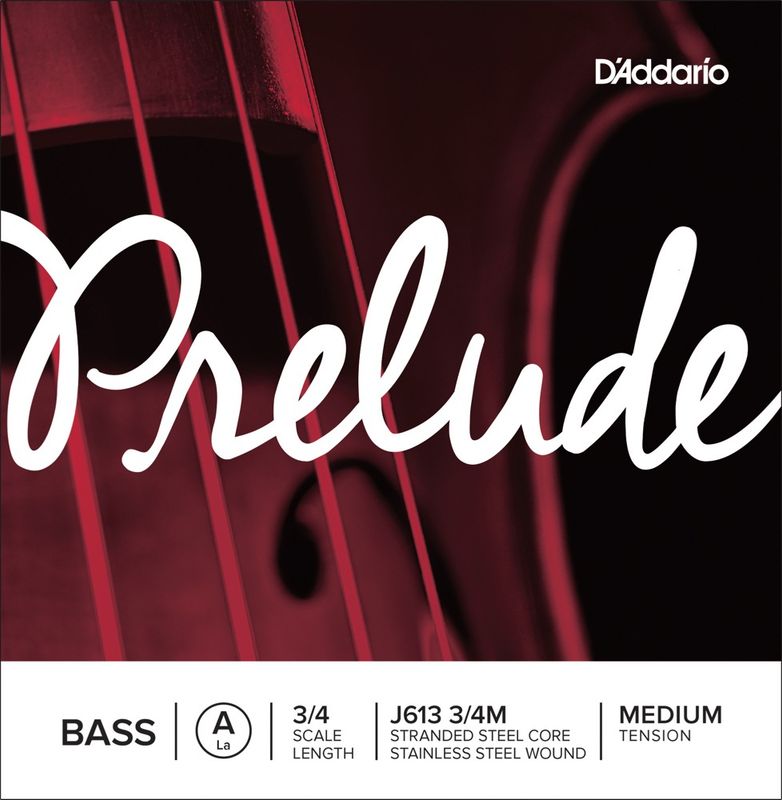 Daddario Orchestral J613 3/4M Prelude Bas A 3/4 /Medium Tension