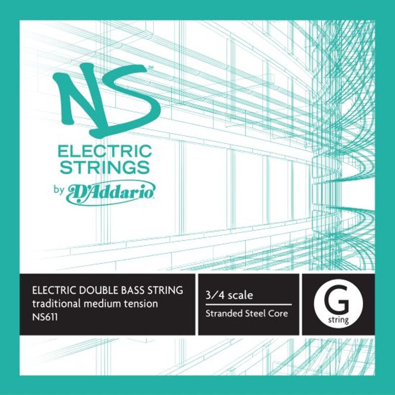 Daddario Orchestral NS611 NS Electric Trad. Bass G 3/4 /Medium Tension