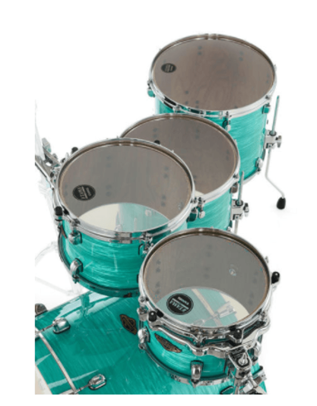 Tama WBR52RZS-SGS SC Walnut/Birch 5-shellkit (10,12,14,16,22), Surf Green Silk