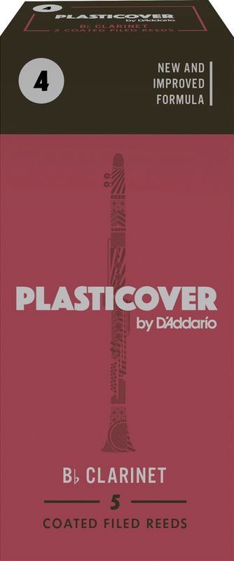 D'Addario RRP05BCL400 Rörblad Plastic Bb-Klarinett 5-p. 4
