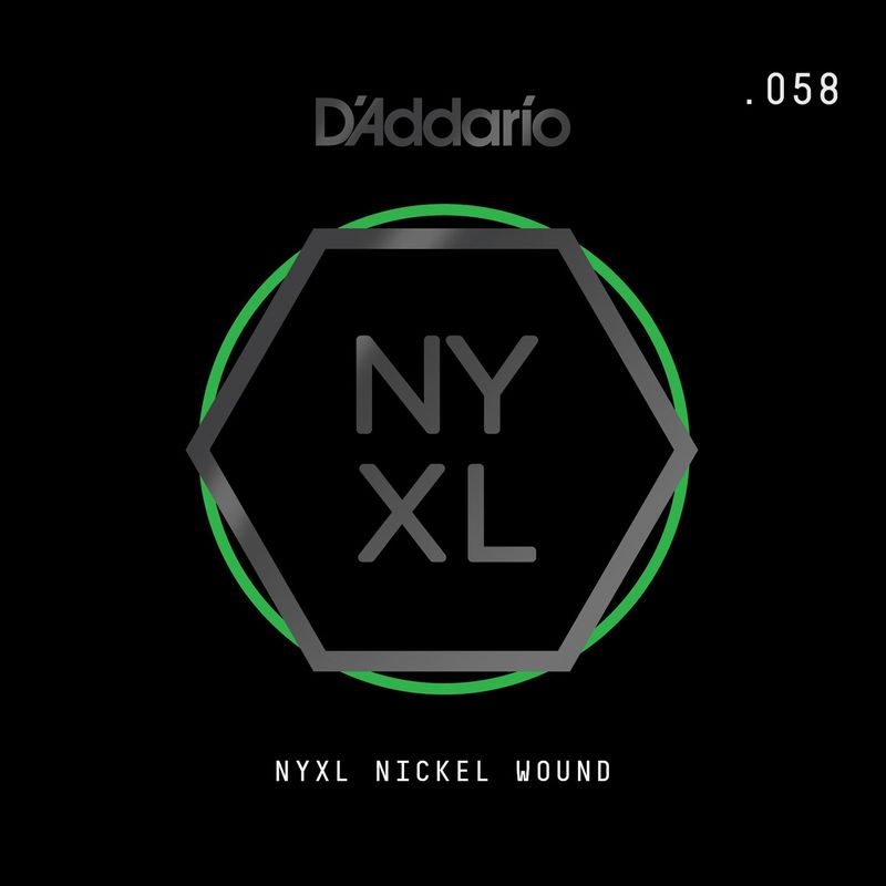 D'Addario NYNW058 Gitarsträng NYXL Nickel Wound 058
