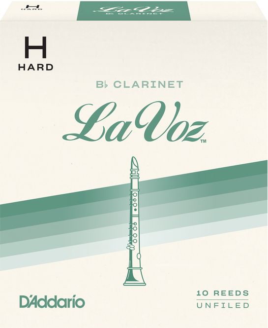 Hovedbilde D'Addario RCC10HD Rörblad La Voz Bb-Klarinett ...