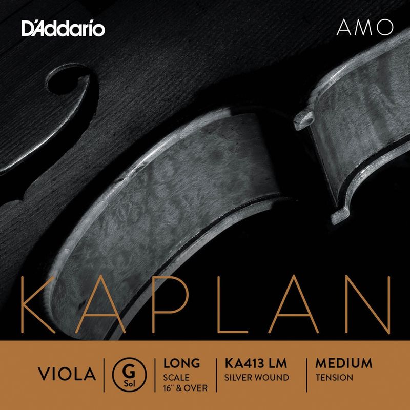 Daddario Orchestral KA413 LM Kaplan Amo Viola G Long /Medium Tension