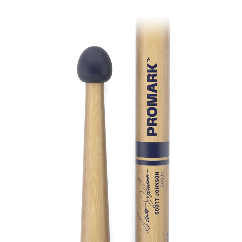 Promark TXXB3 Signature Marching Scott Johnson Rubber-tip Stick