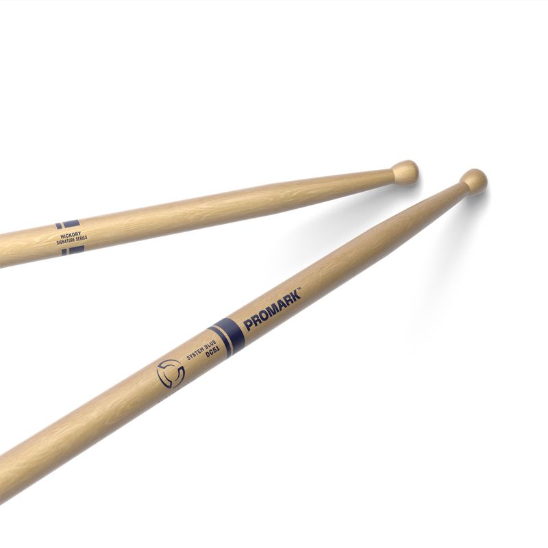 Promark TXDC51W System Blue DC51 (16 3/4x.680), Hickory, Custom tip