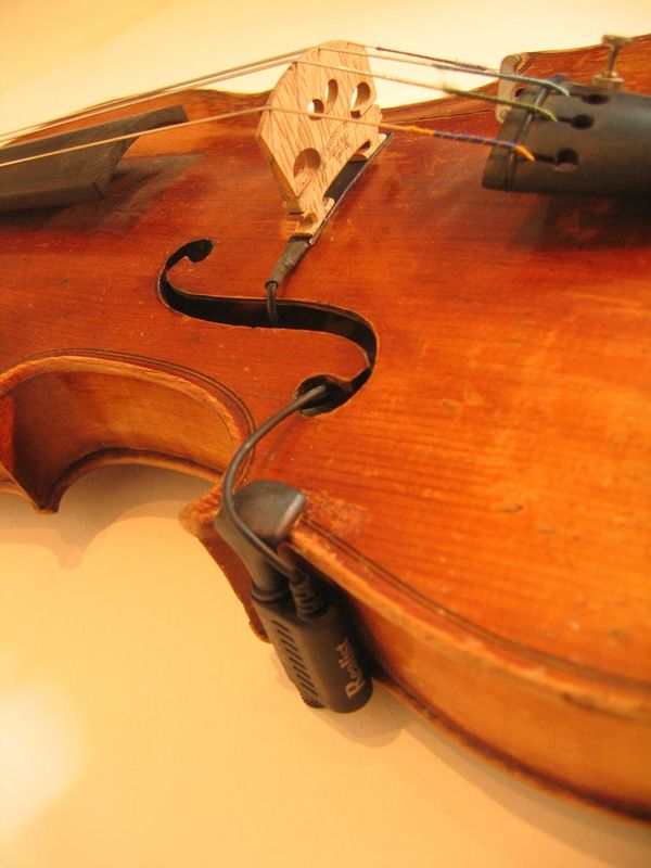 The Realist RLSTVNMN Copperhead pick-up för violin 1/8'' minijack