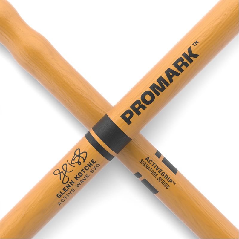 Promark TXGKAWW Glenn Kotche Active Wave Signature, ActiveGrip, Acorn tip