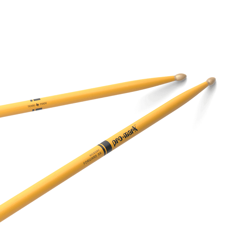 Promark TX5AW-YELLOW Classic Painted Forward 5A, Oval tip - Yellow
