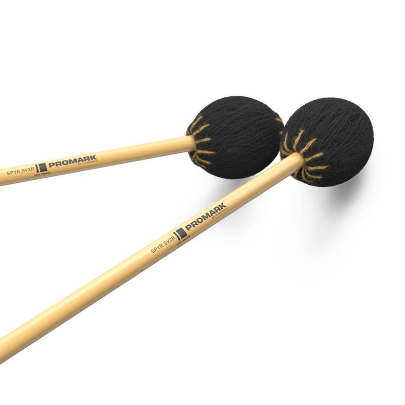 Promark SV2R SPYR Mallet Vibrafon, Medium, Rattan