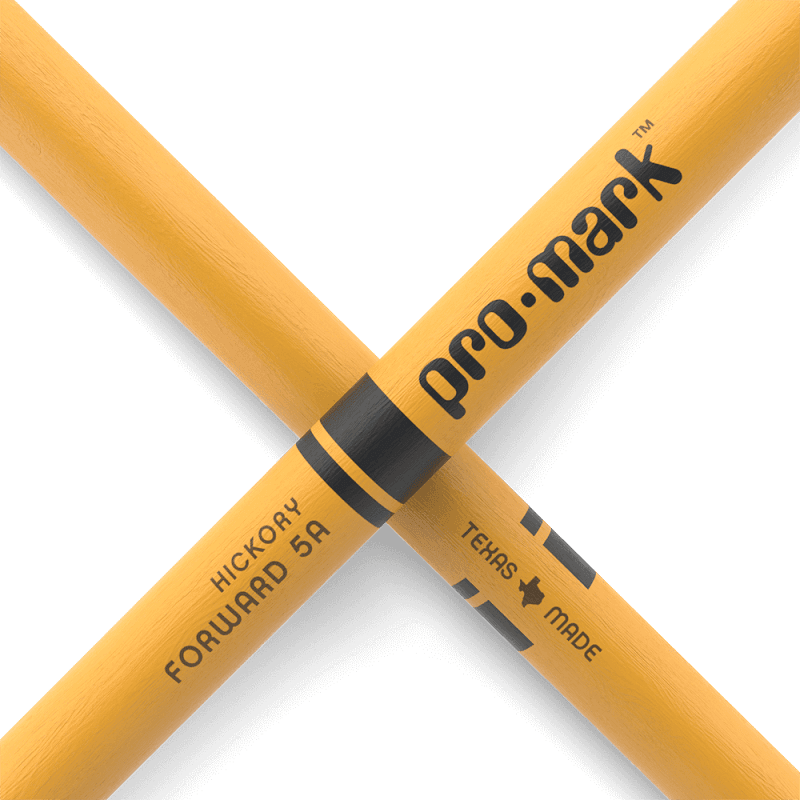 Promark TX5AW-YELLOW Classic Painted Forward 5A, Oval tip - Yellow