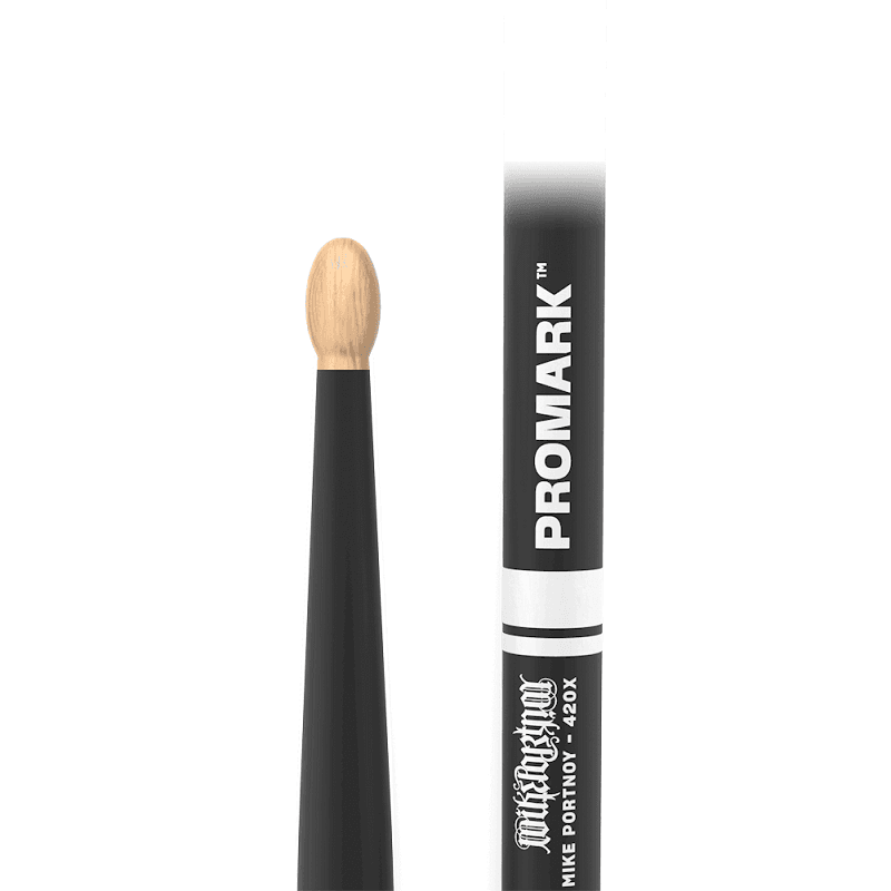 Promark TXMP420XW-AG Mike Portnoy 420X Signature, ActiveGrip, Hickory, Wood tip