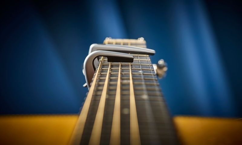 G7th Newport Capo Partial #3 Silver