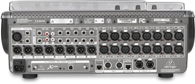 Decksaver Skyddslock till Behringer X32 PRODUCER