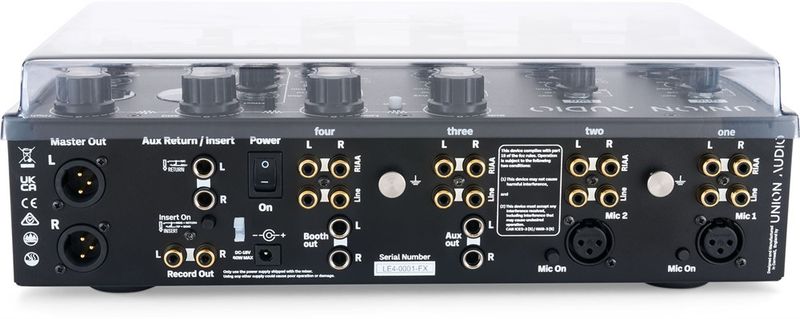 Decksaver Skyddslock till Union Audio orbit.4 LE & orbit.4 LE fx