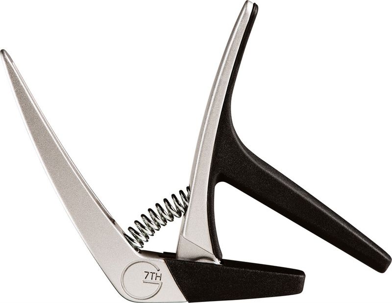 G7th Nashville Capo  Ukulele Silver
