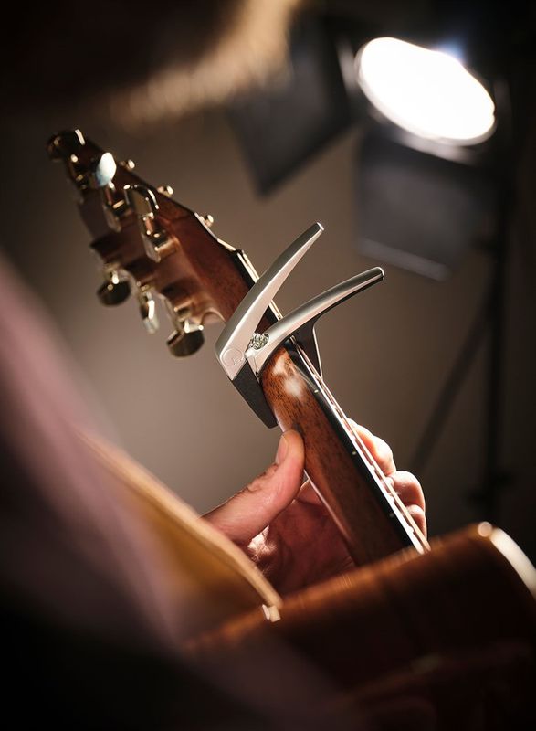 G7th Nashville Capo 6 String Silver