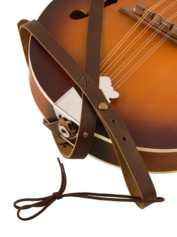 Fender  Paramount mandolin leather strap, brown
