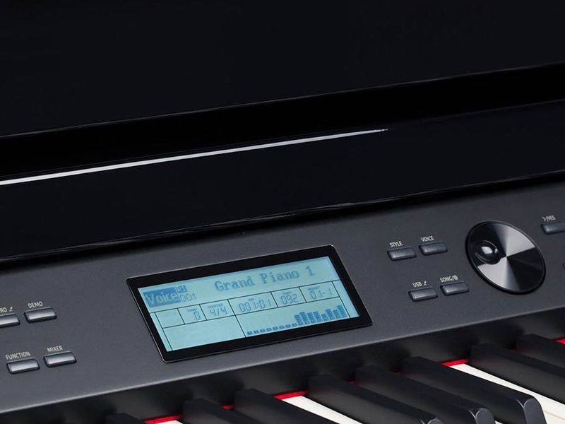 Medeli GRAND510 Digital Baby Grand Piano - Black