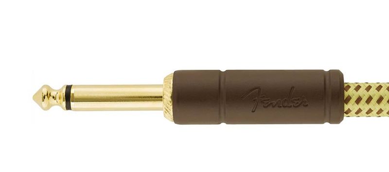 Fender Deluxe Series Inst.cable, 18.6ft, tweed