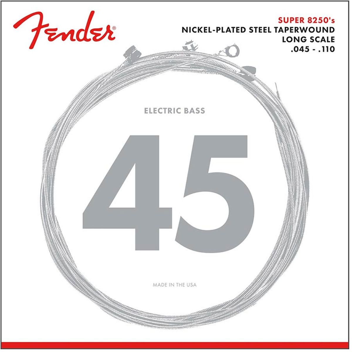 Fender 8250M Super 8250s - (s through body) 045-065-085-110TW