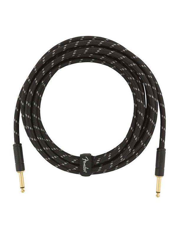 Fender Deluxe Series Inst.cable, 15ft, black tweed