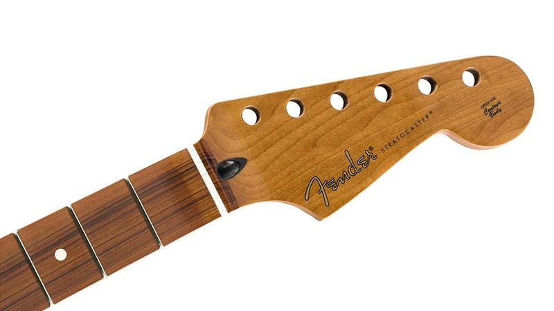 Fender GRP roasted maple Strat neck, 21 narrow tall frets, 9.
