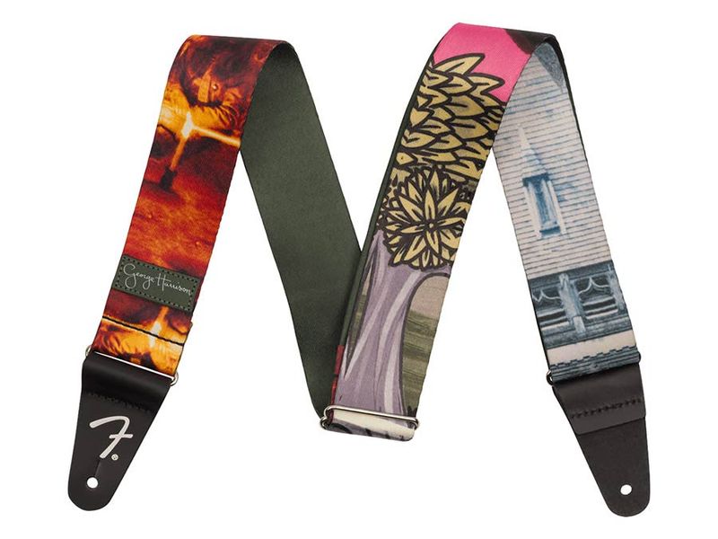 Fender George .H ATMP Friar Park guitar strap, polyester, 2
