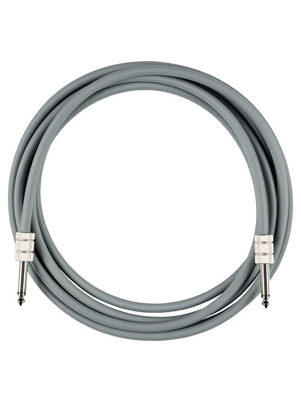 Fender 10' Anniversary instrument cable, gray, 10'
