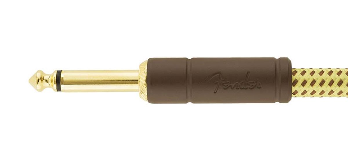Fender Deluxe Series Inst.cable, 5ft, tweed