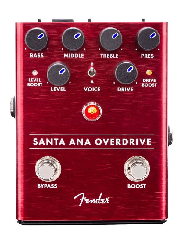 Fender Santa Ana Overdrive, effects p