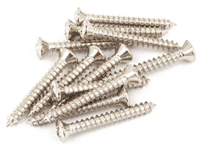 Hovedbilde Fender GRP bass bridge mounting screws, 5 x 1